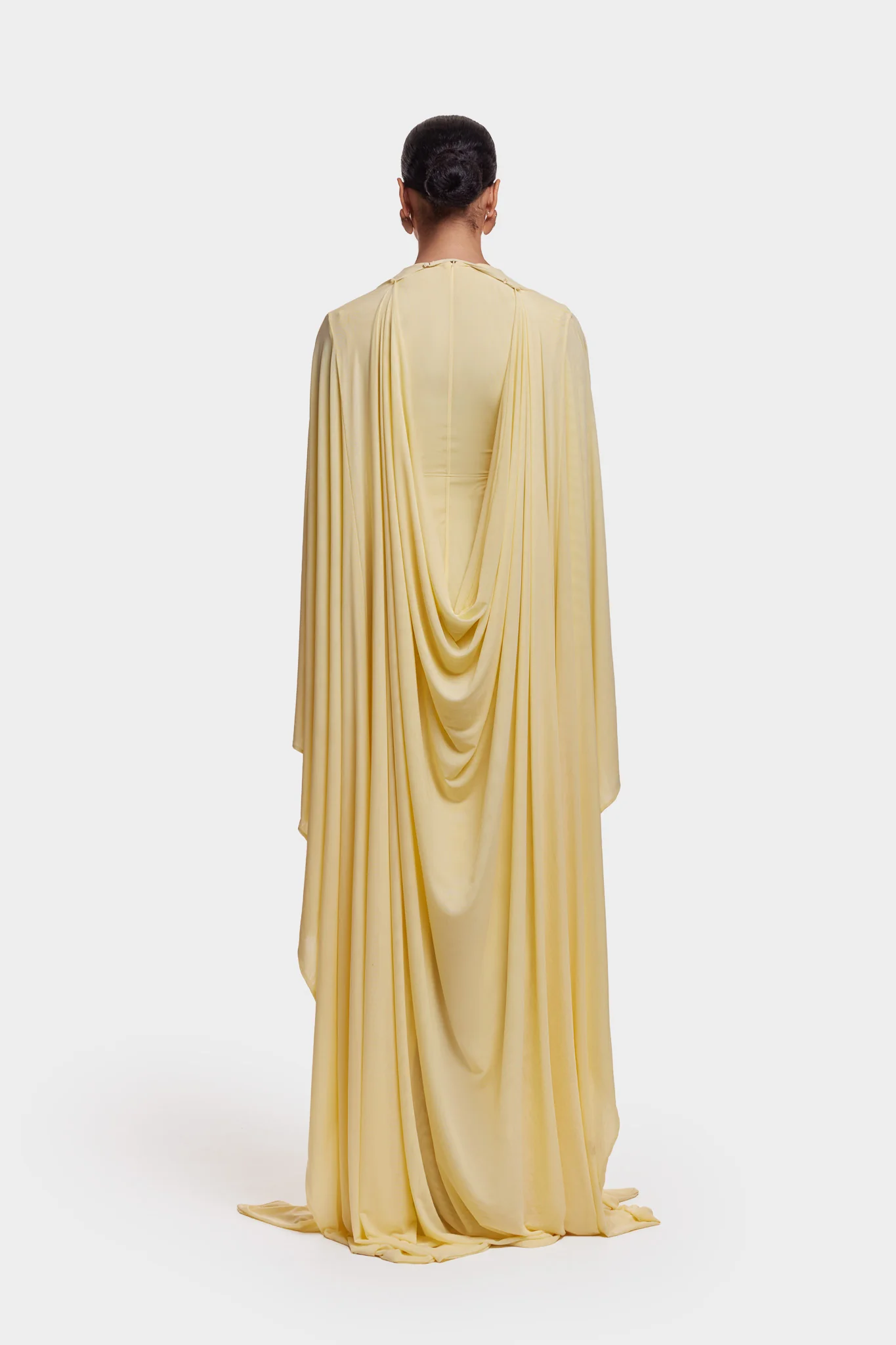 Aluya Mesh Dress - Butter Yellow - Image 4
