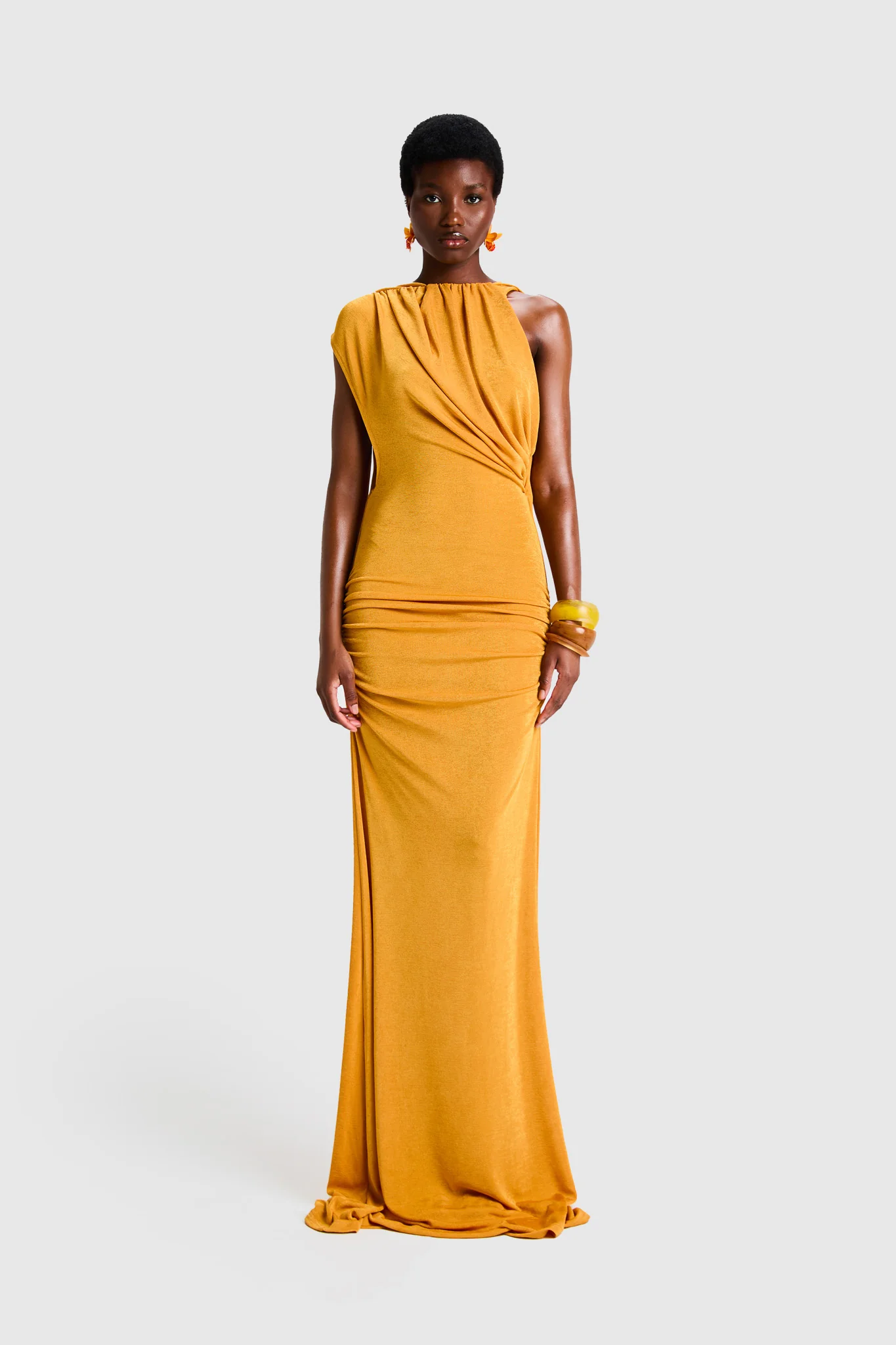 Asymmetric Niyah Maxi - Sweet Pineapple - Image 2
