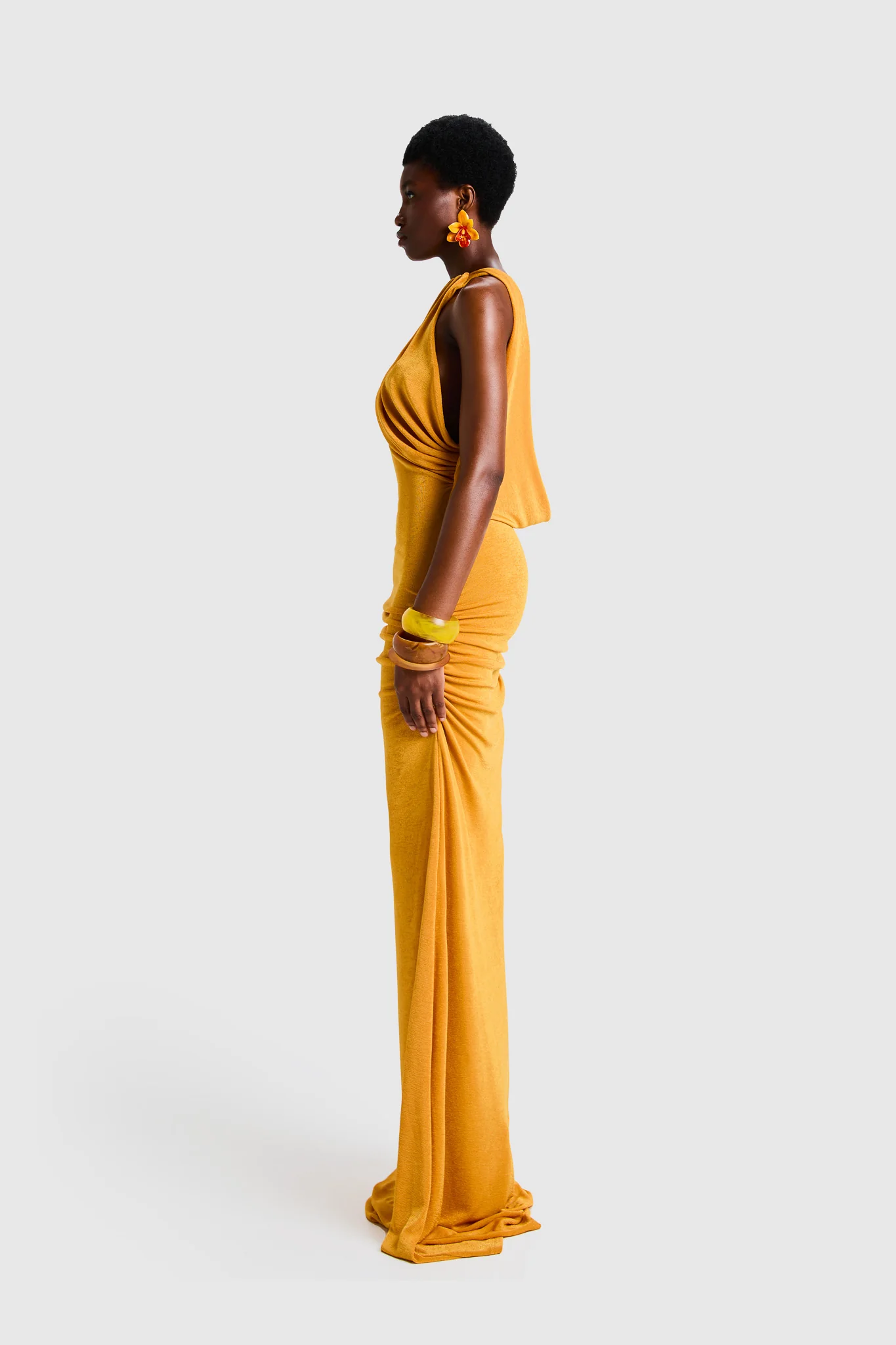 Asymmetric Niyah Maxi - Sweet Pineapple - Image 4