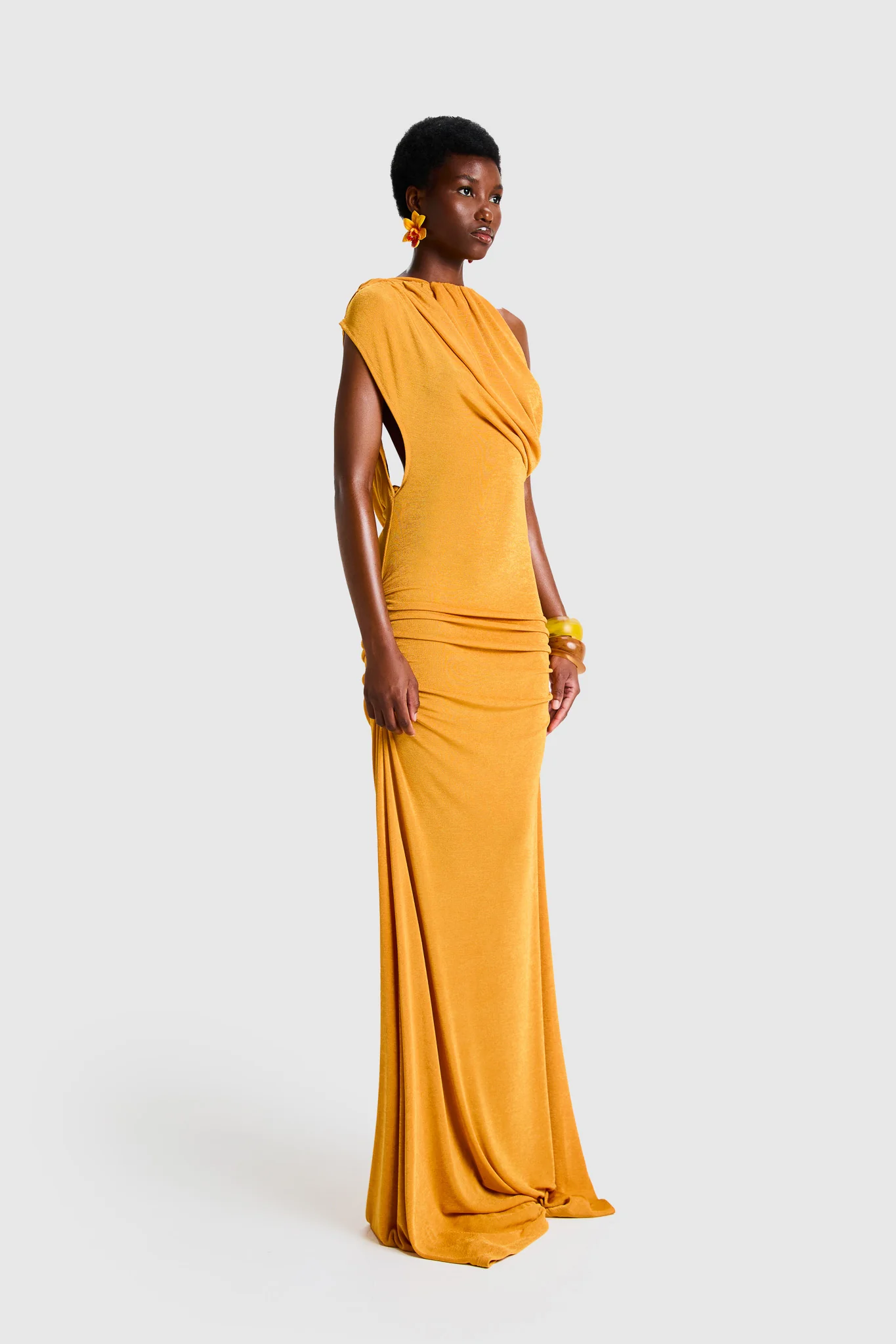 Asymmetric Niyah Maxi - Sweet Pineapple - Image 9
