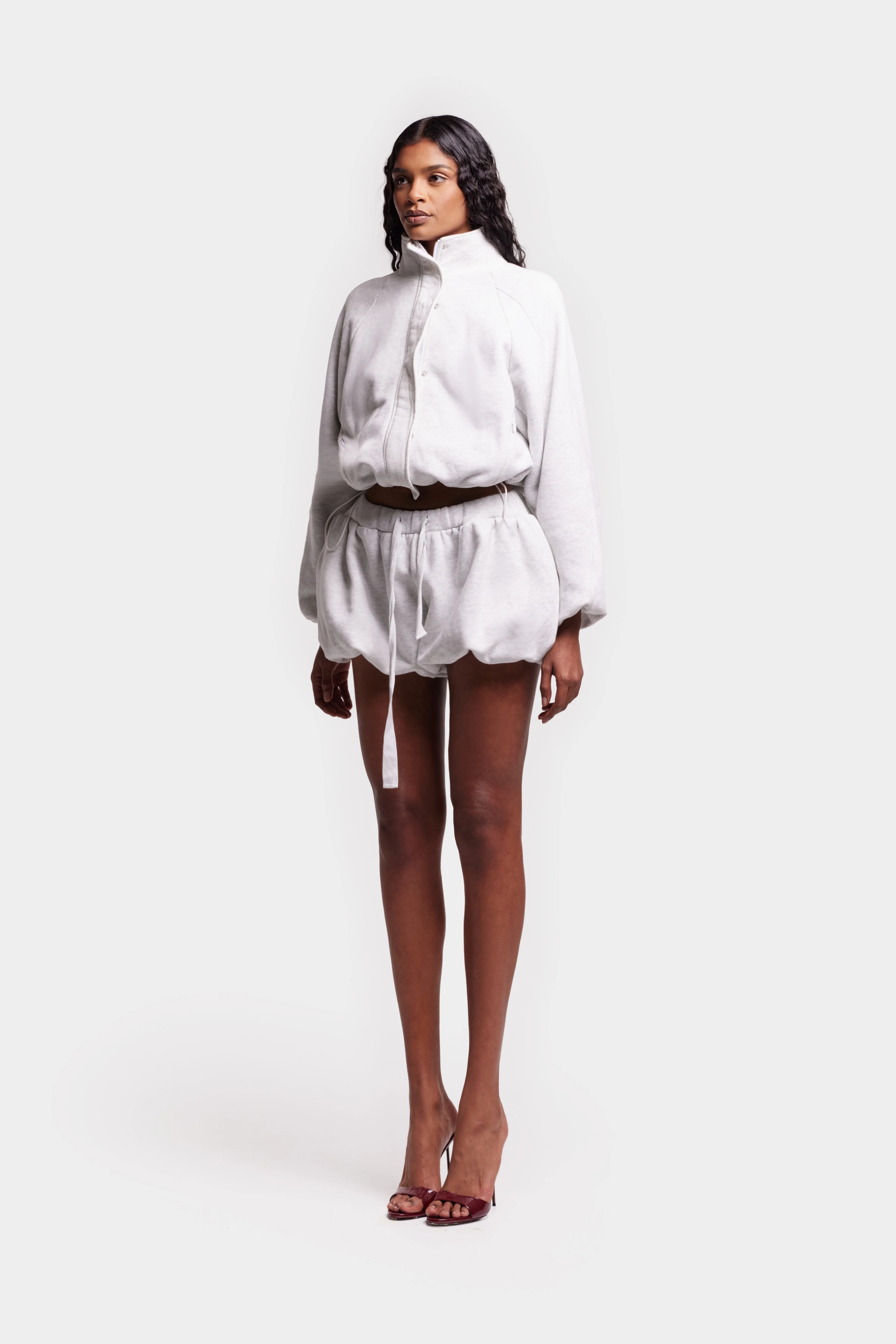 Balloon Jogger Short - Grey - Image 3