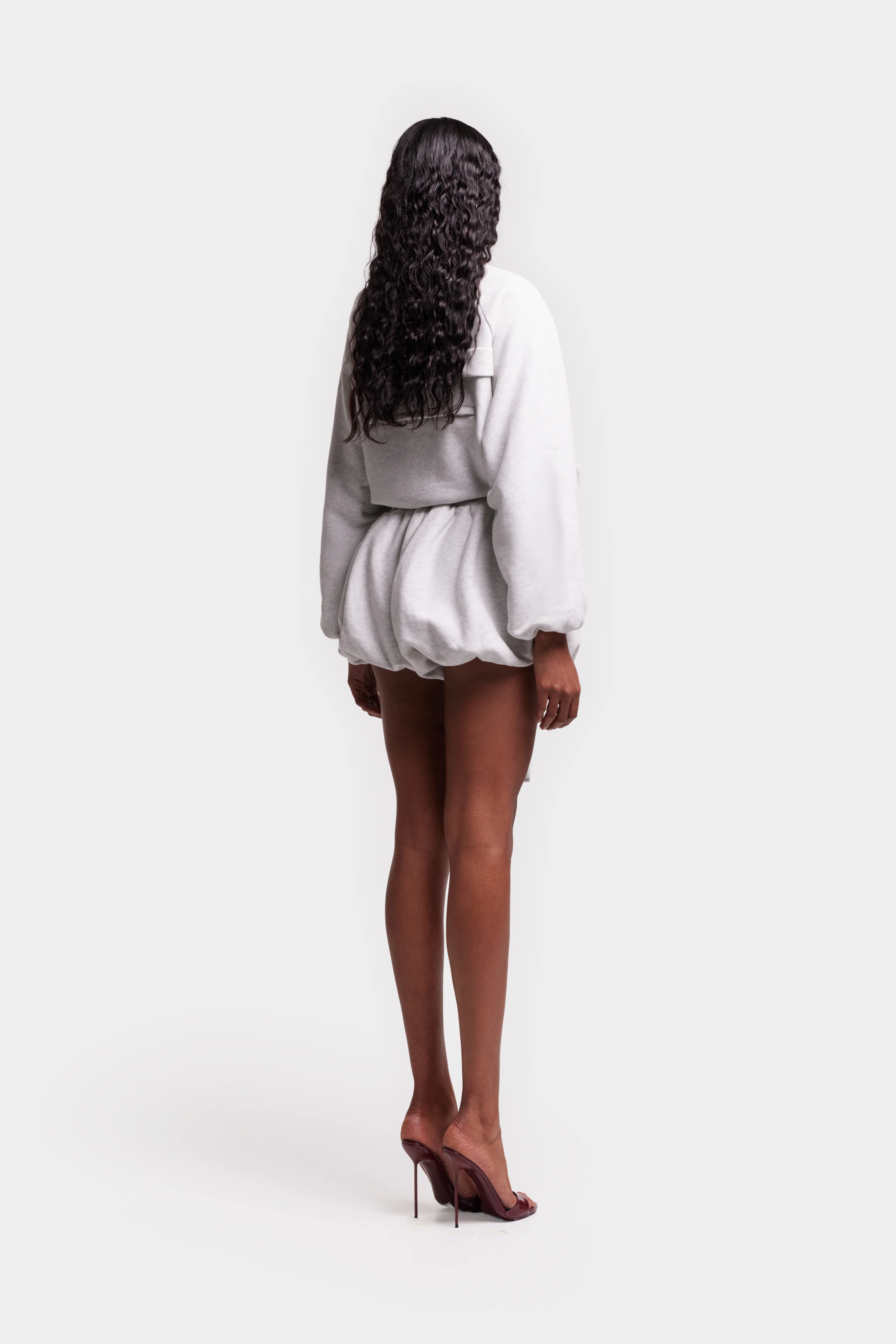 Balloon Jogger Short - Grey - Image 7