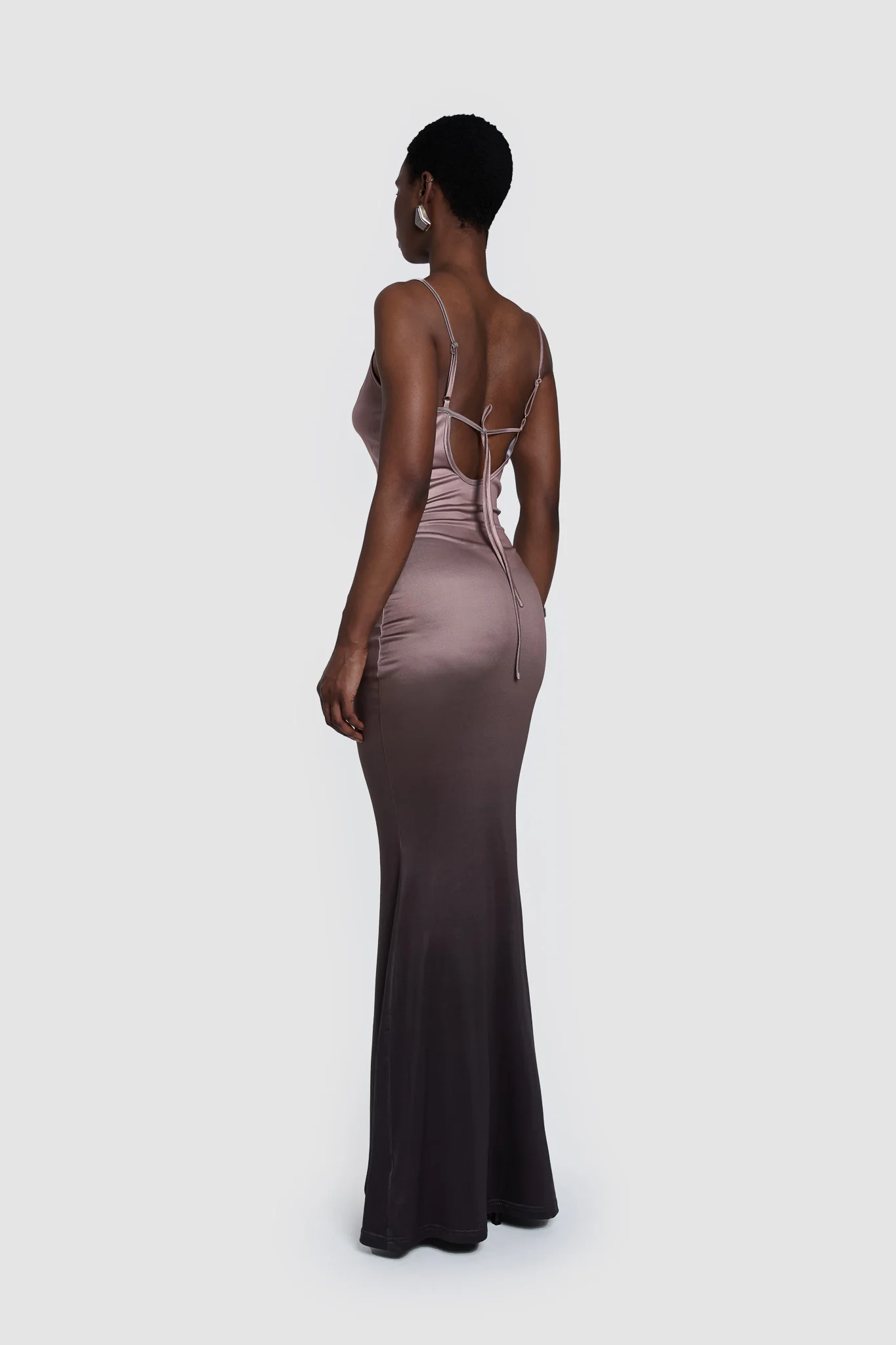 SAMPLE SALE Cowl Neck Ombre Maxi - Image 4