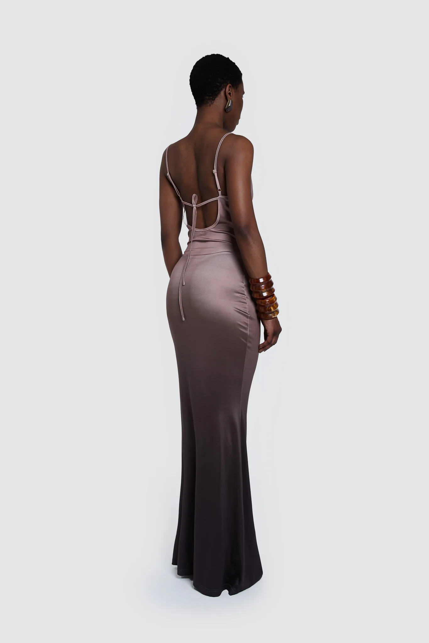 SAMPLE SALE Cowl Neck Ombre Maxi - Image 6