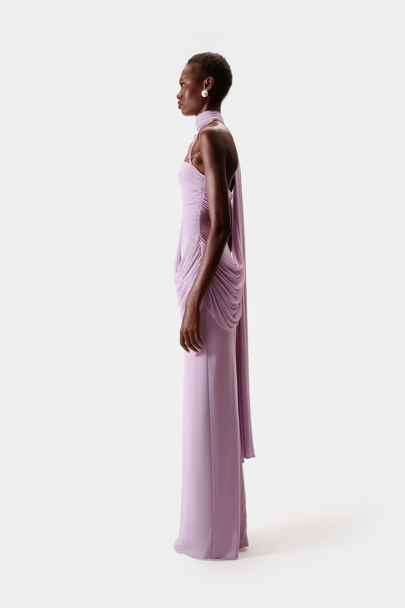 Draped Bandeau Dress - Lilic - Image 3