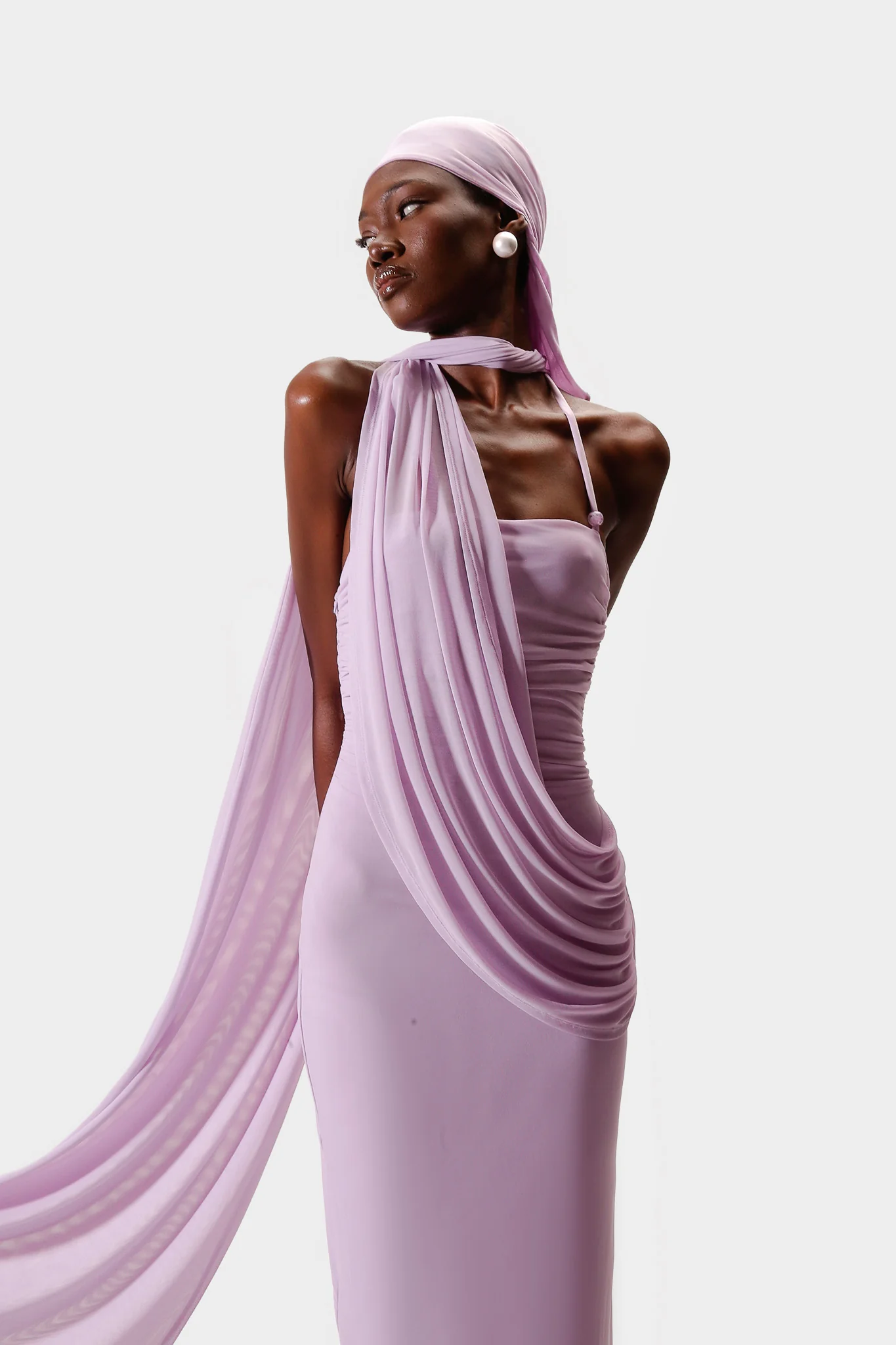 Draped Bandeau Dress - Lilic - Image 6