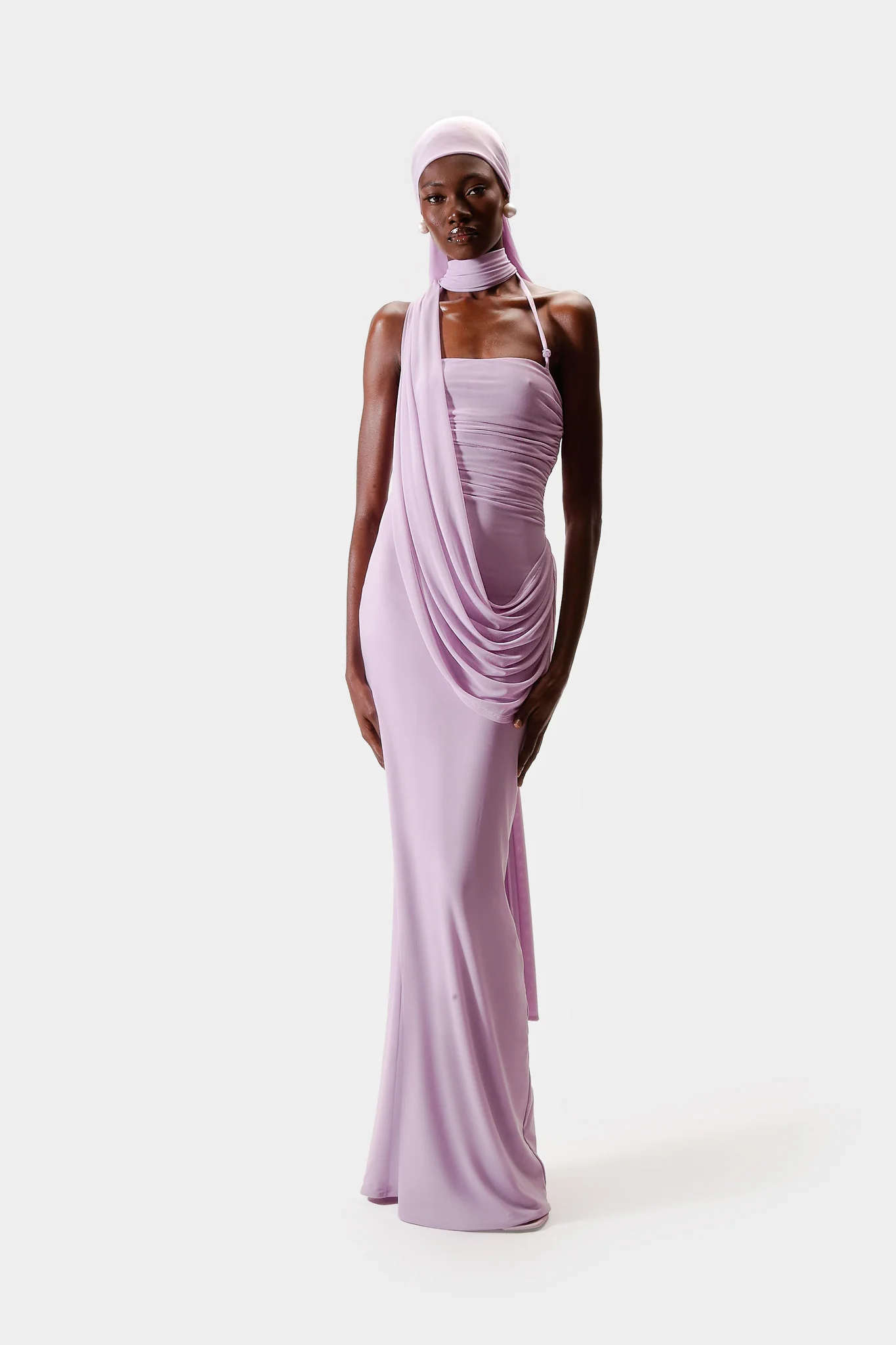 Draped Bandeau Dress - Lilic - Image 7