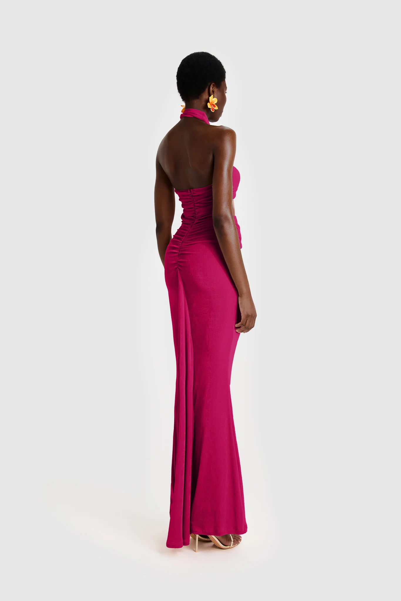 Iriza Dress - Dragonfruit - Image 3