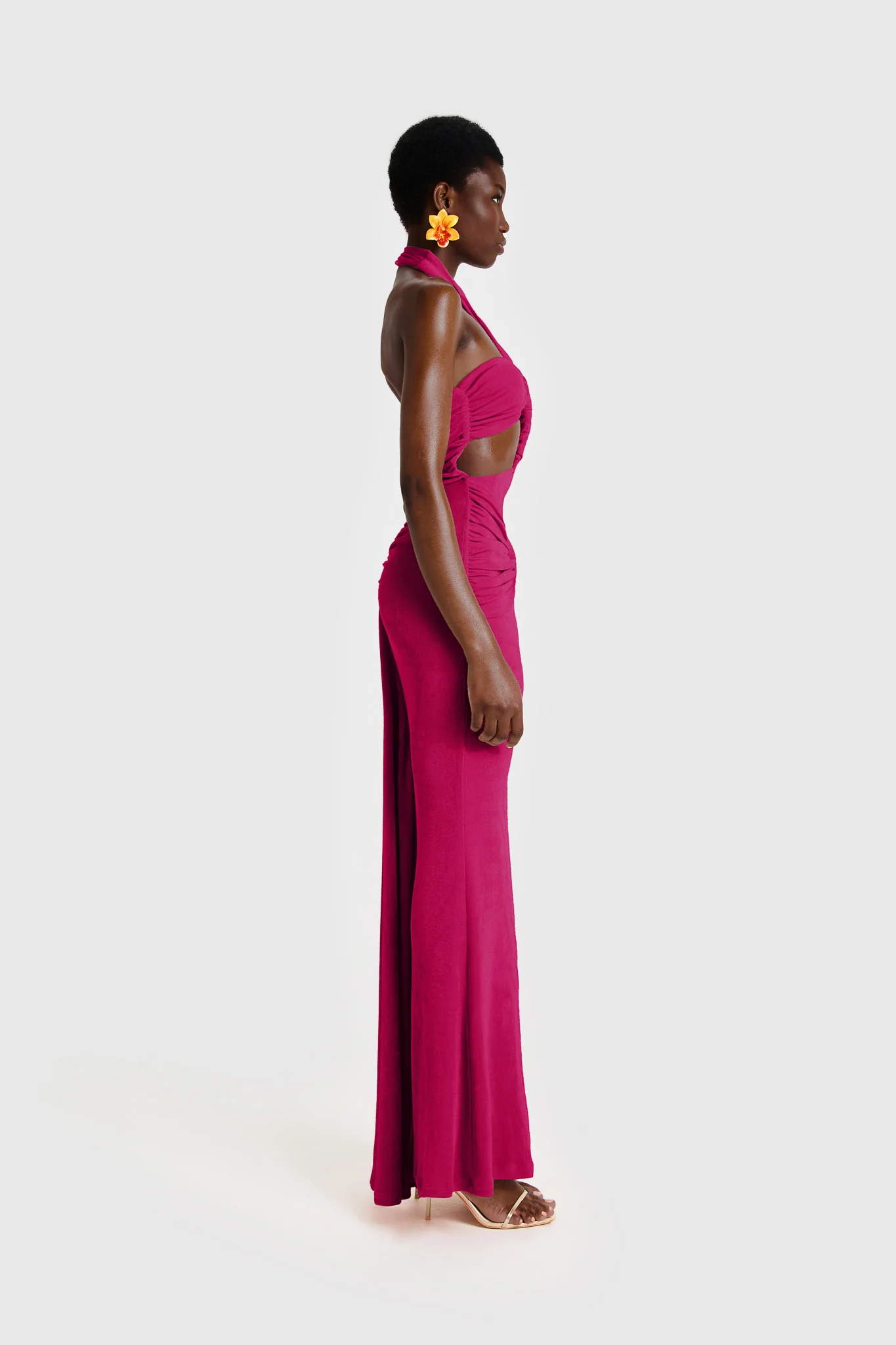 Iriza Dress - Dragonfruit - Image 4