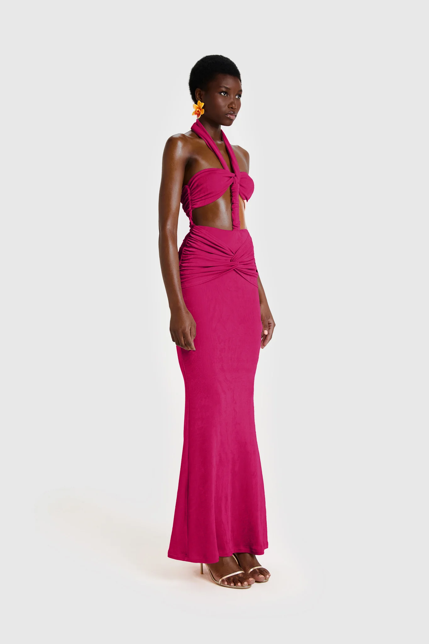 Iriza Dress - Dragonfruit - Image 5