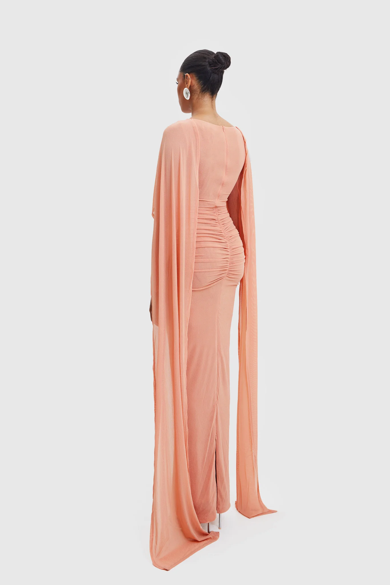 Kasy Dress - Peach - Image 4