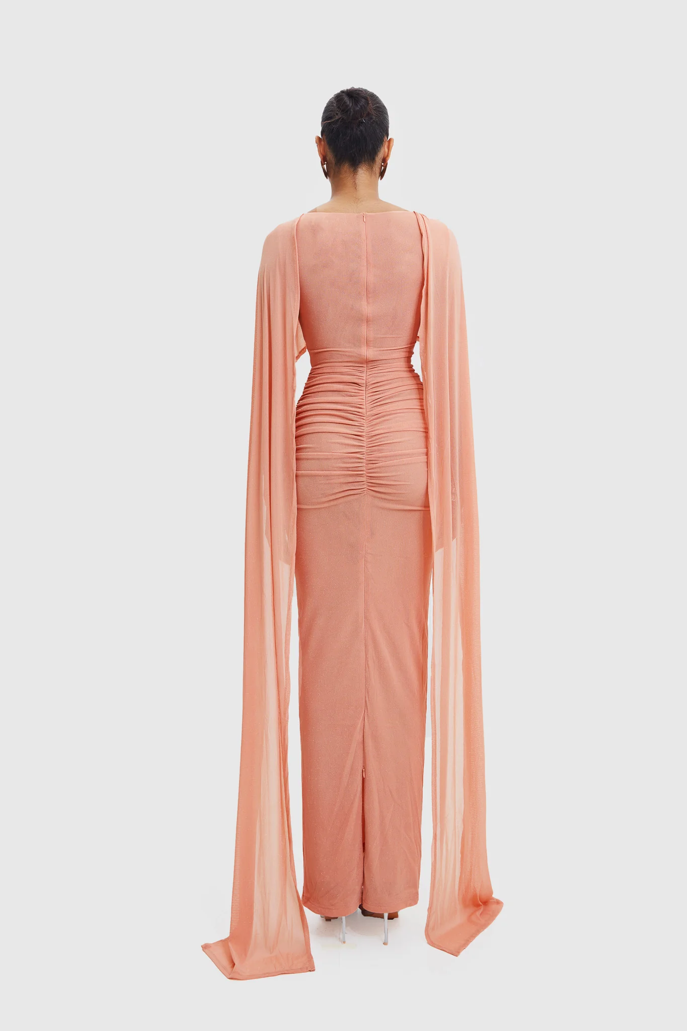 Kasy Dress - Peach - Image 5
