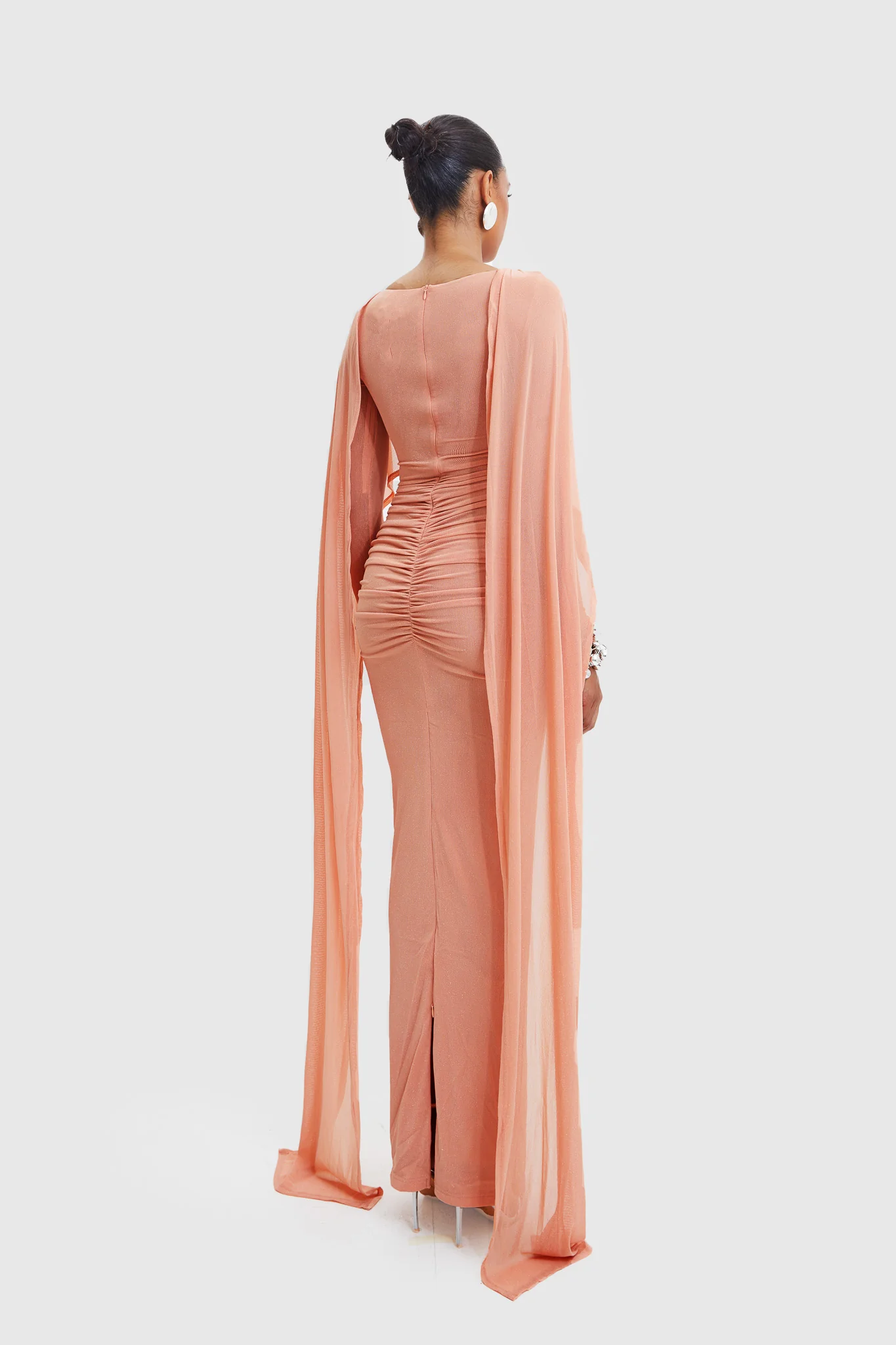 Kasy Dress - Peach - Image 6