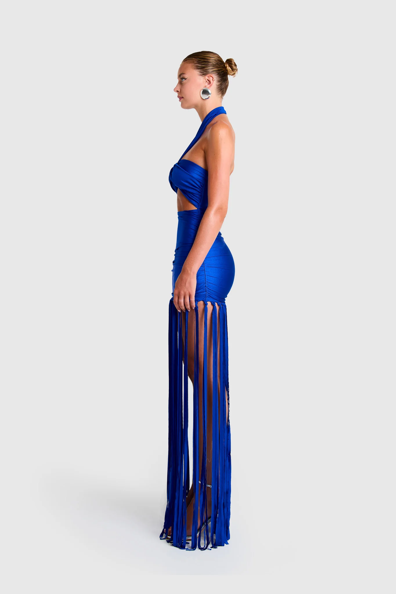 Kesh Tassel Dress - Sapphire - Image 3