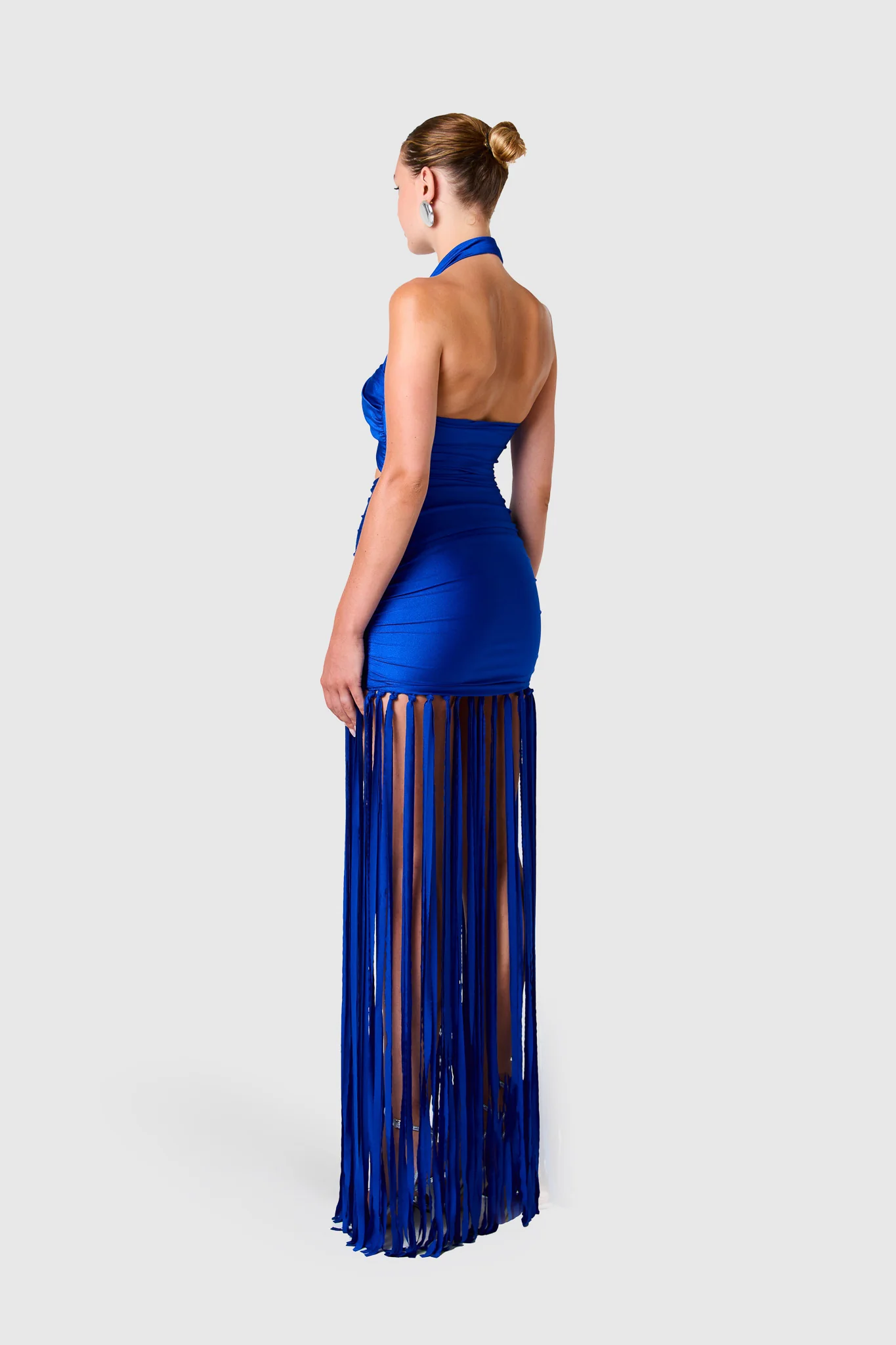 Kesh Tassel Dress - Sapphire - Image 4