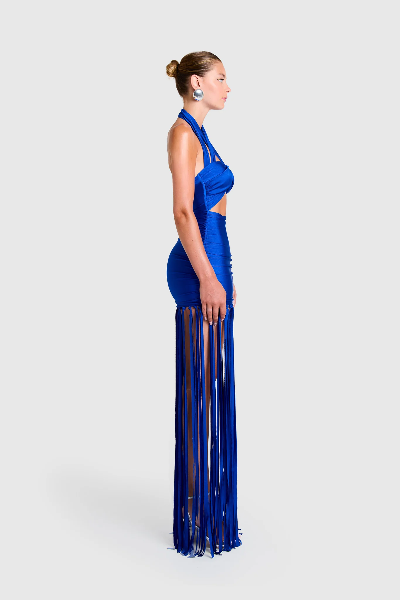 Kesh Tassel Dress - Sapphire - Image 7