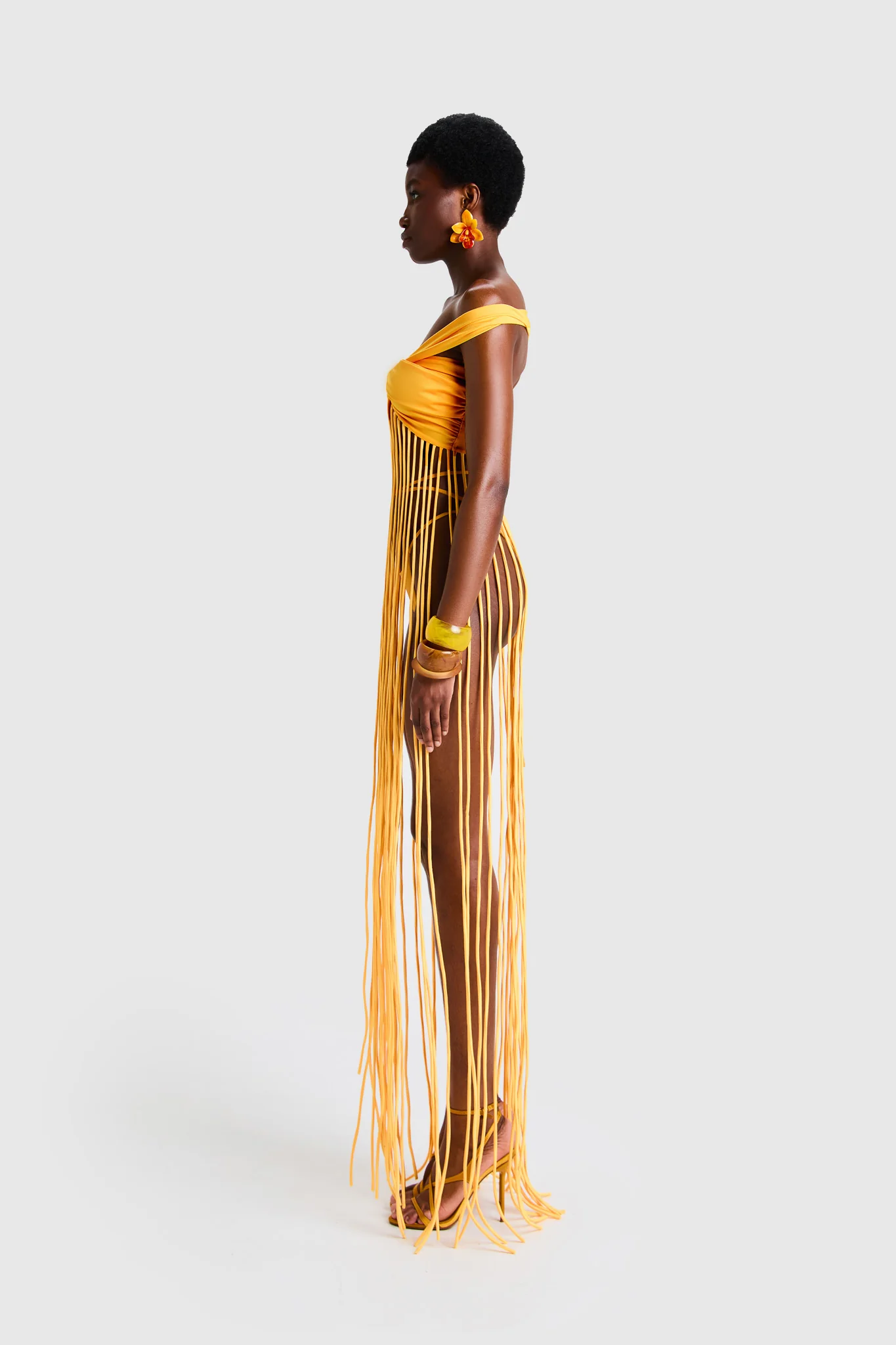 Kesh Tassel Top - Sweet Pineapple - Image 3