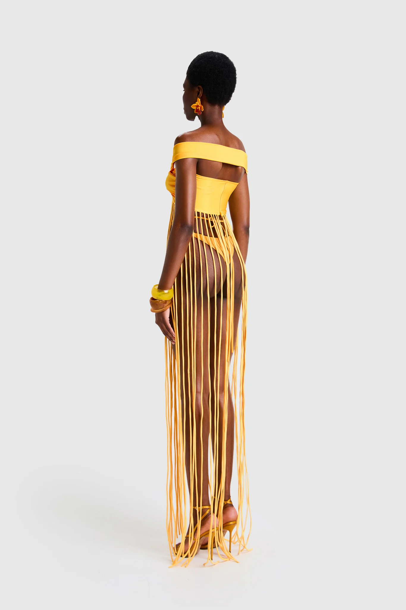 Kesh Tassel Top - Sweet Pineapple - Image 4