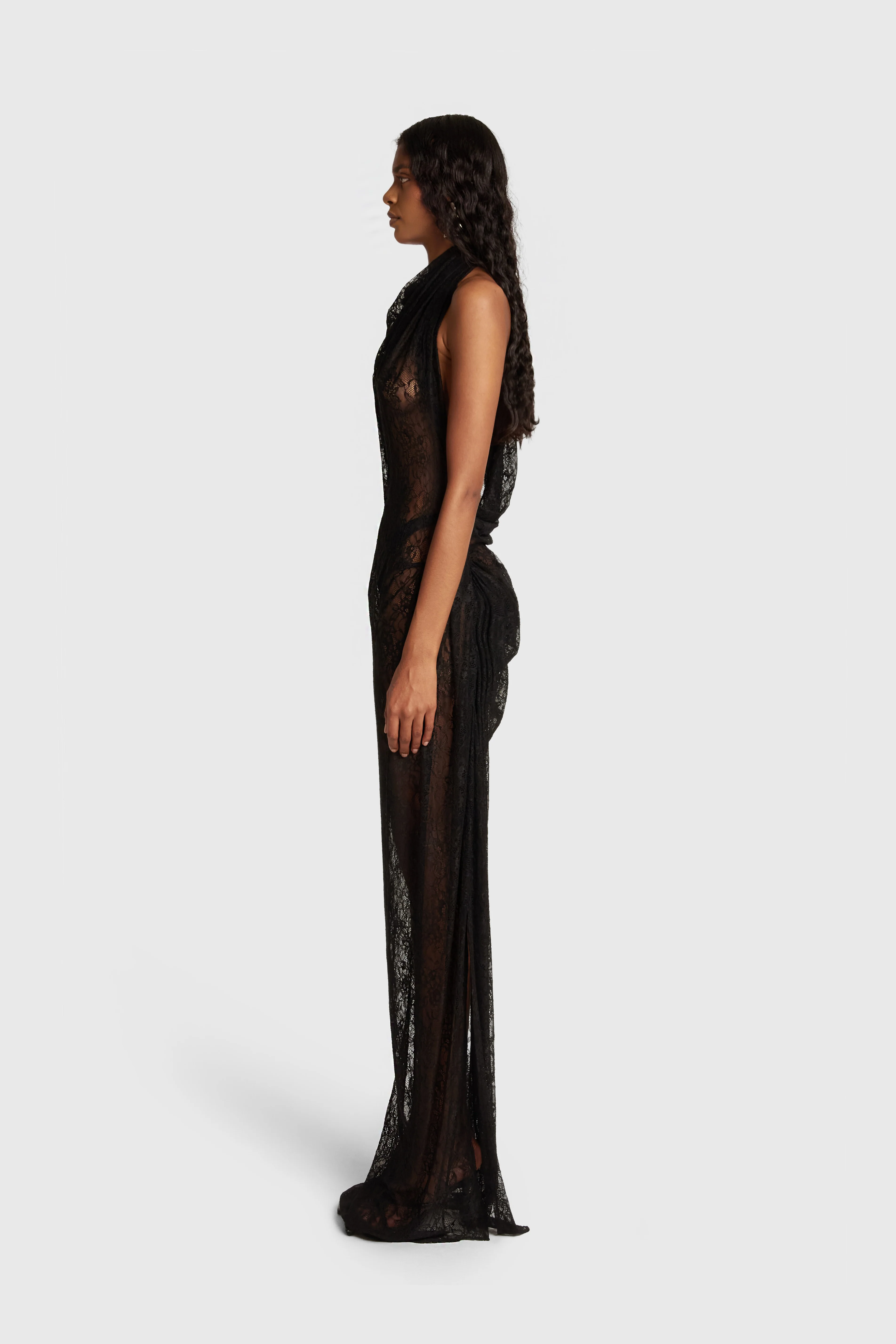 Khy Lace Dress - Black - Image 3