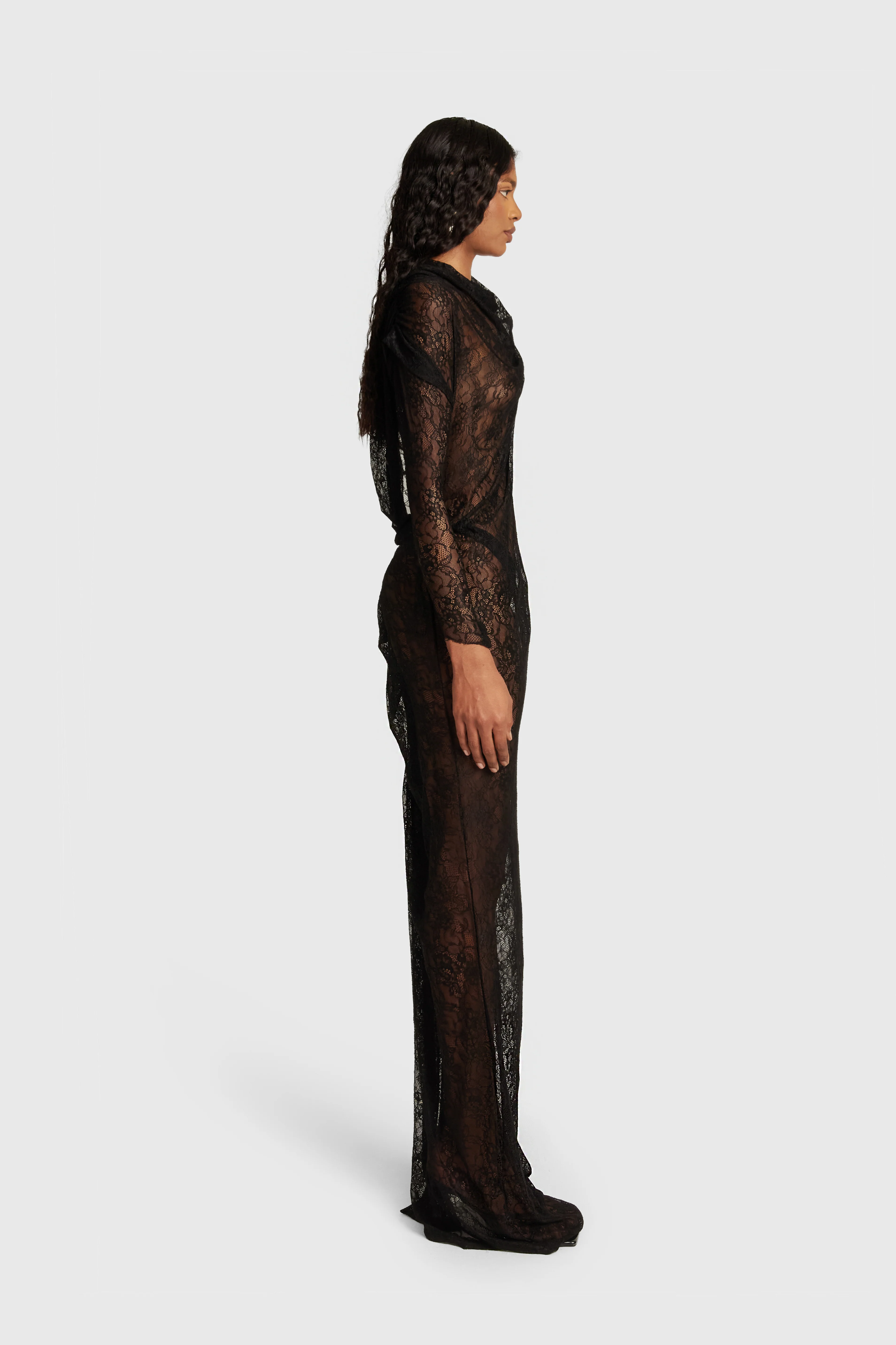 Khy Lace Dress - Black - Image 7