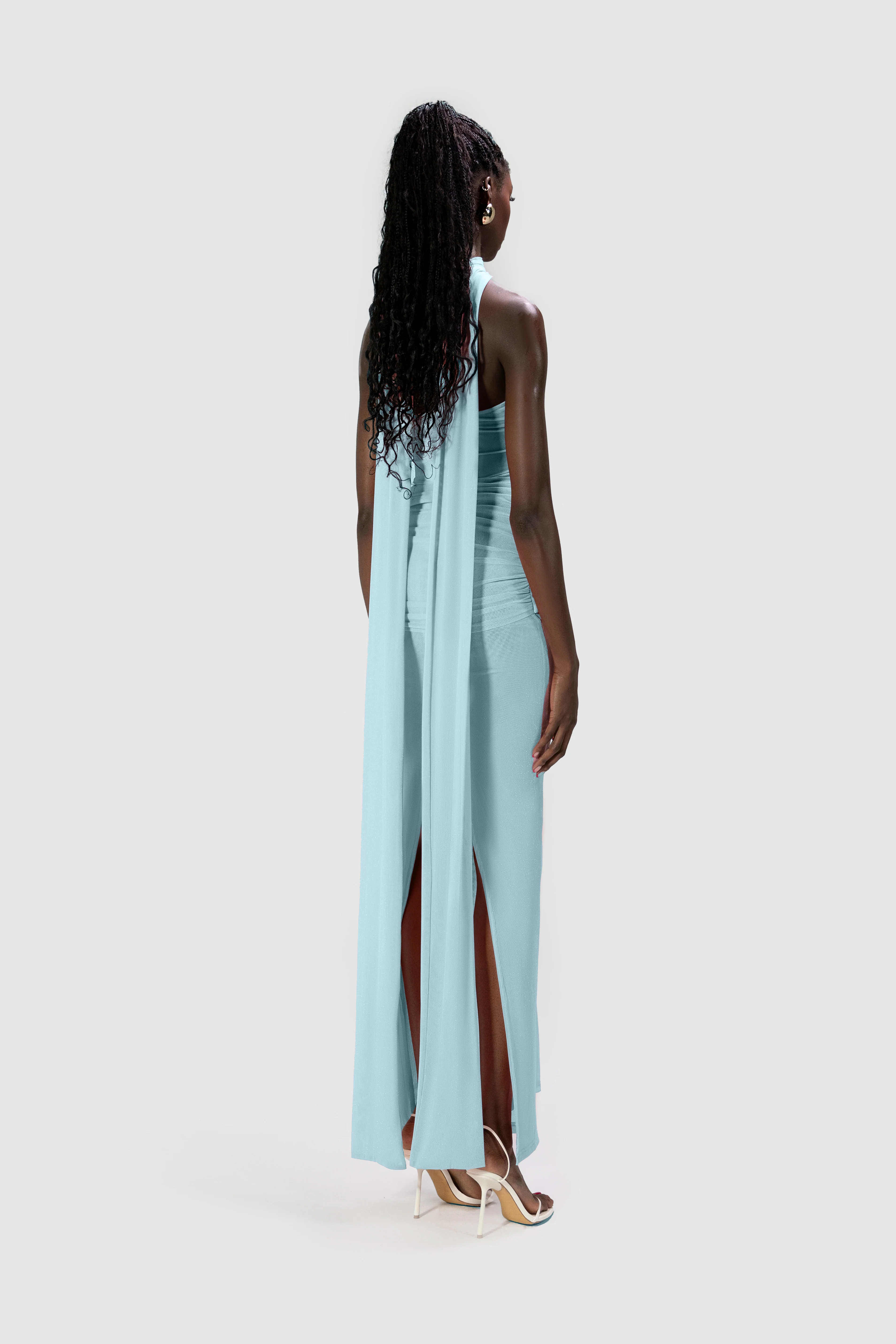 Naomi Dress - Baby Blue - Image 6