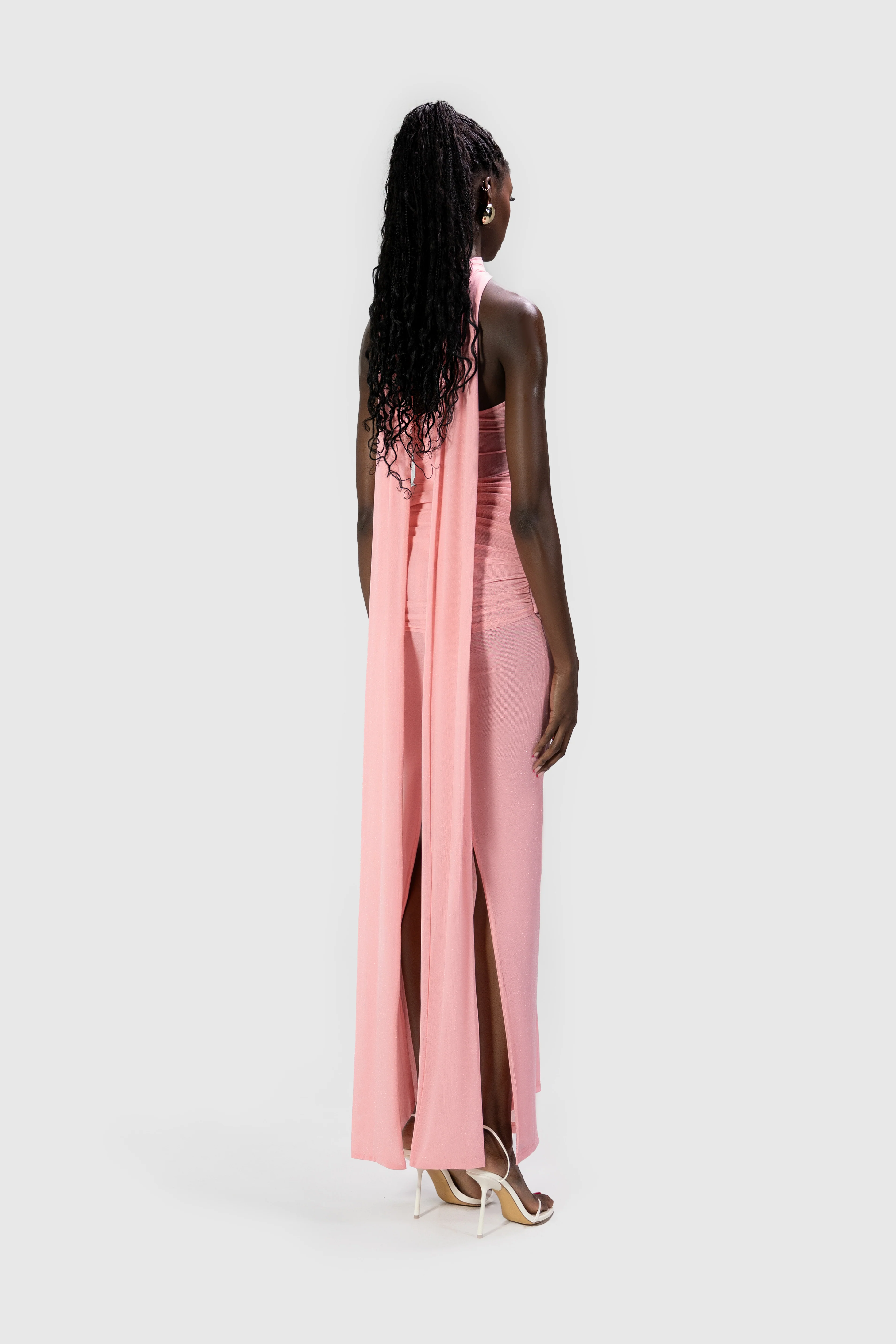 Naomi Dress - Baby Pink - Image 6