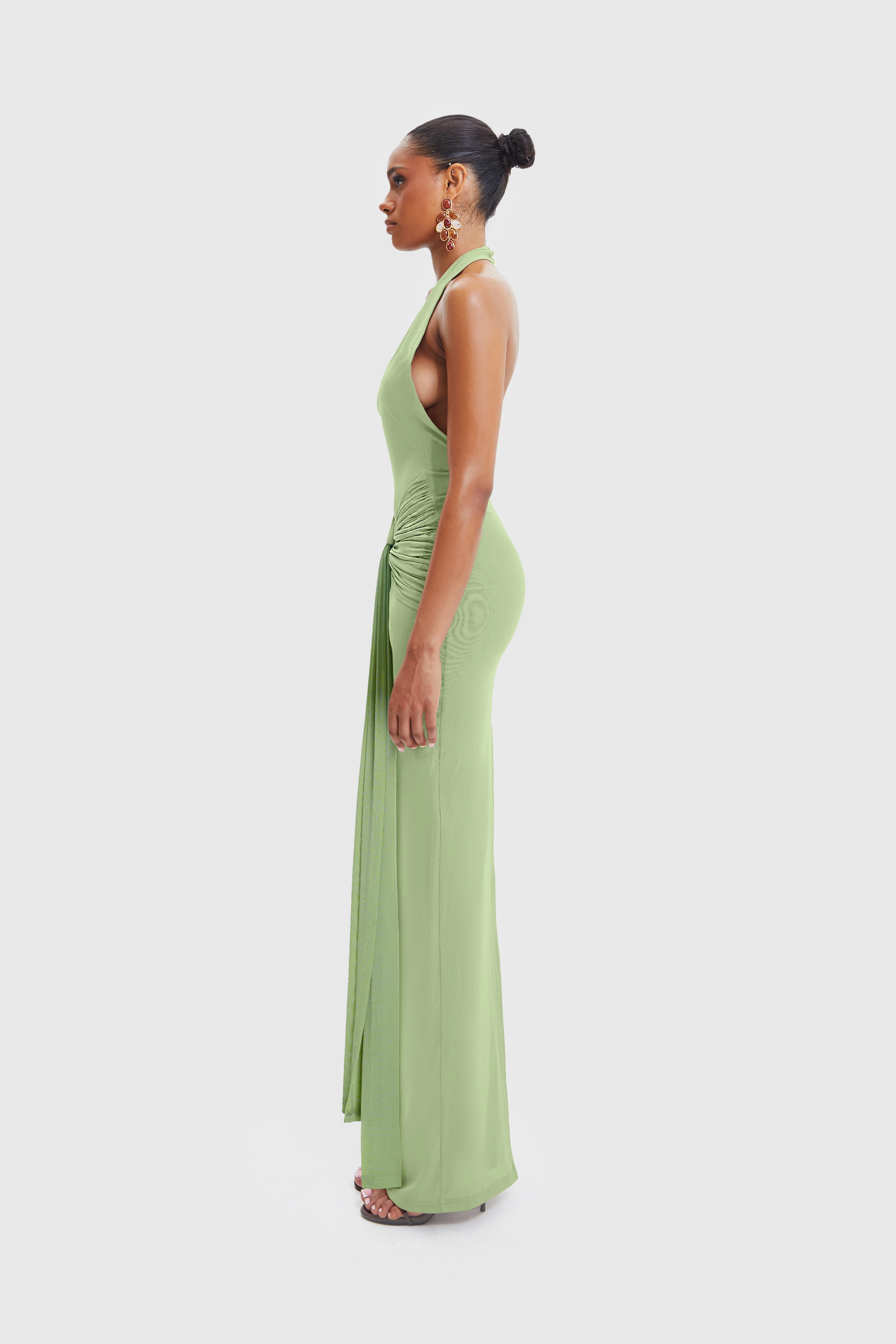 Naomi Dress - Soft Matcha - Image 3