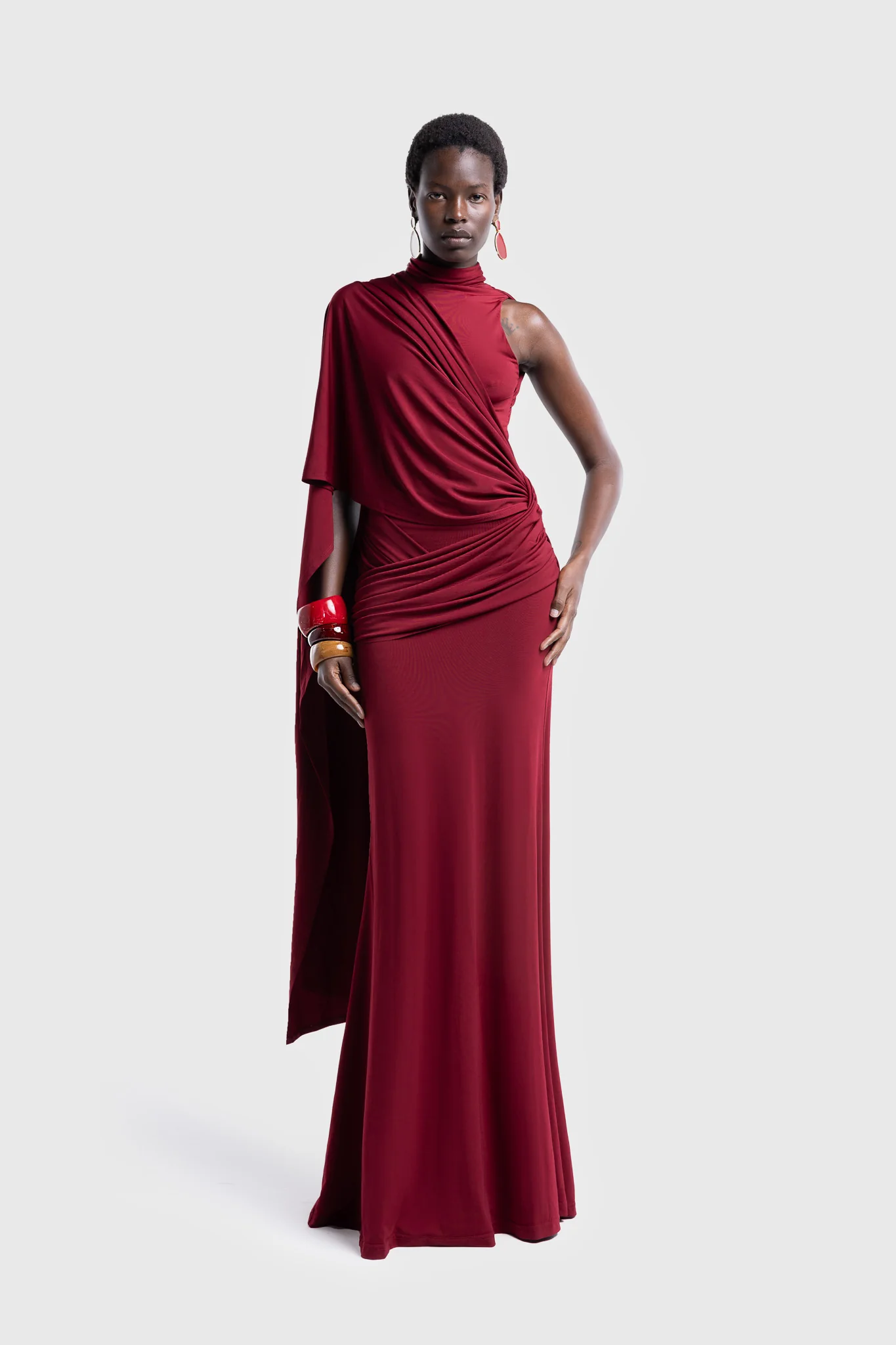 Saree Maxi - Deep Cherry - Image 12