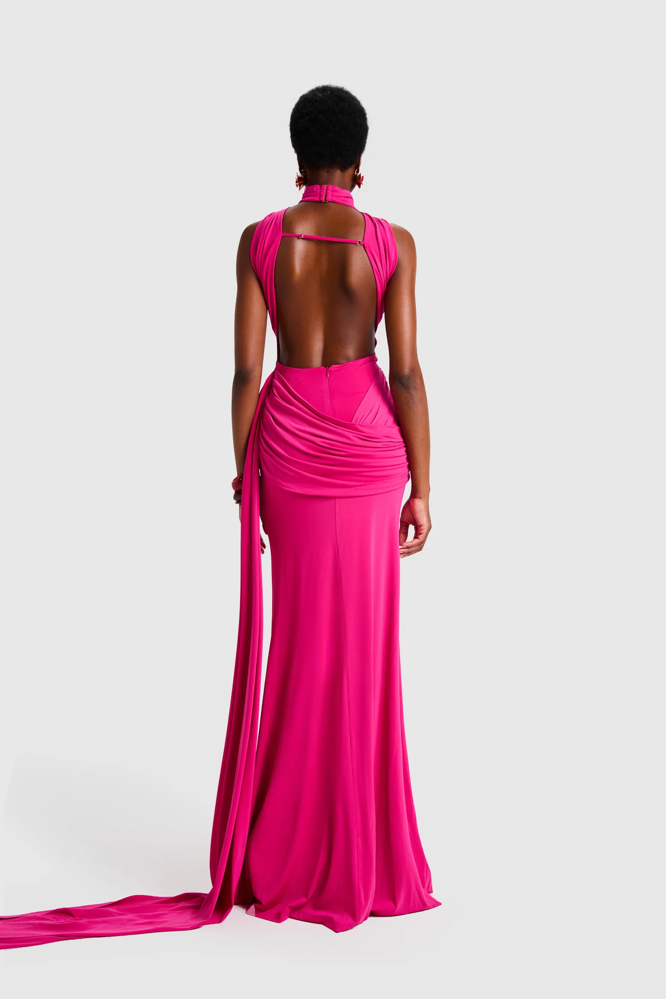 Saree Maxi - Dragonfruit - Image 11