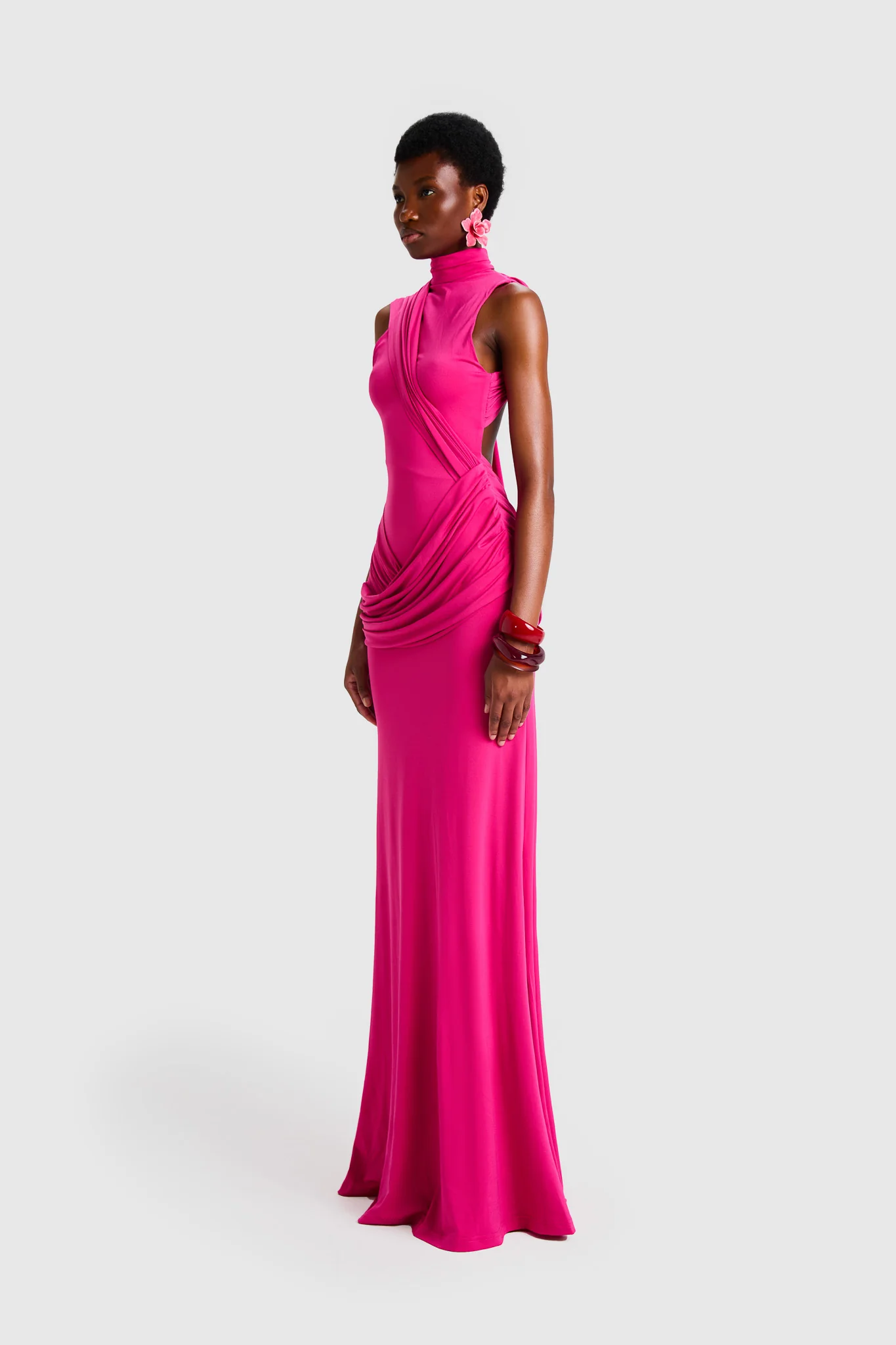 Saree Maxi - Dragonfruit - Image 4