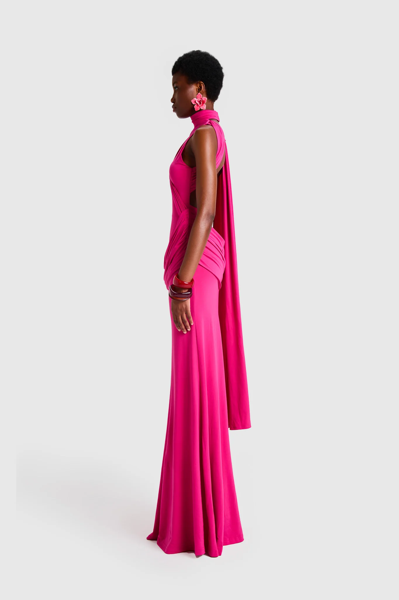 Saree Maxi - Dragonfruit - Image 5