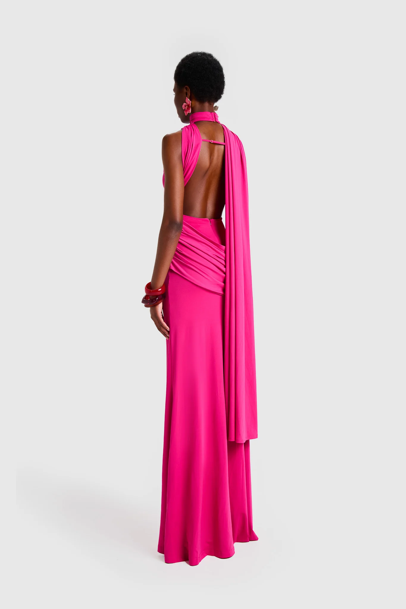 Saree Maxi - Dragonfruit - Image 6