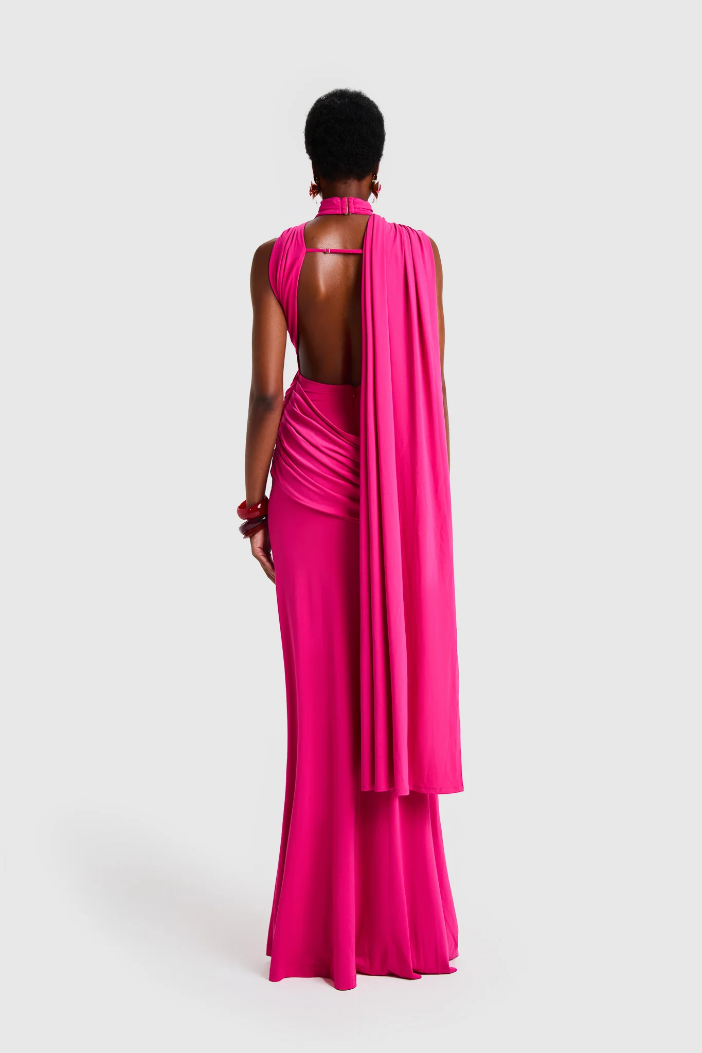 Saree Maxi - Dragonfruit - Image 7