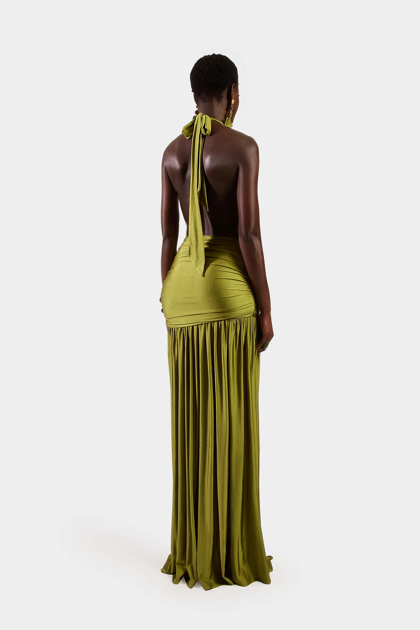 Valina Dress - Olive - Image 6
