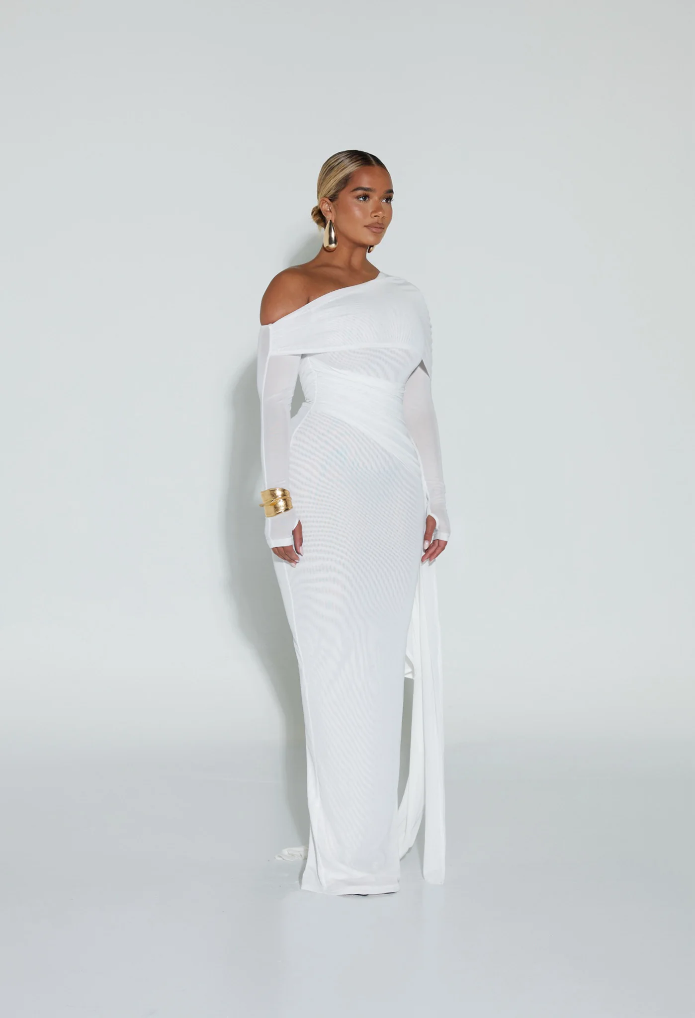 Verella Mesh Maxi - Yacht White - Image 11