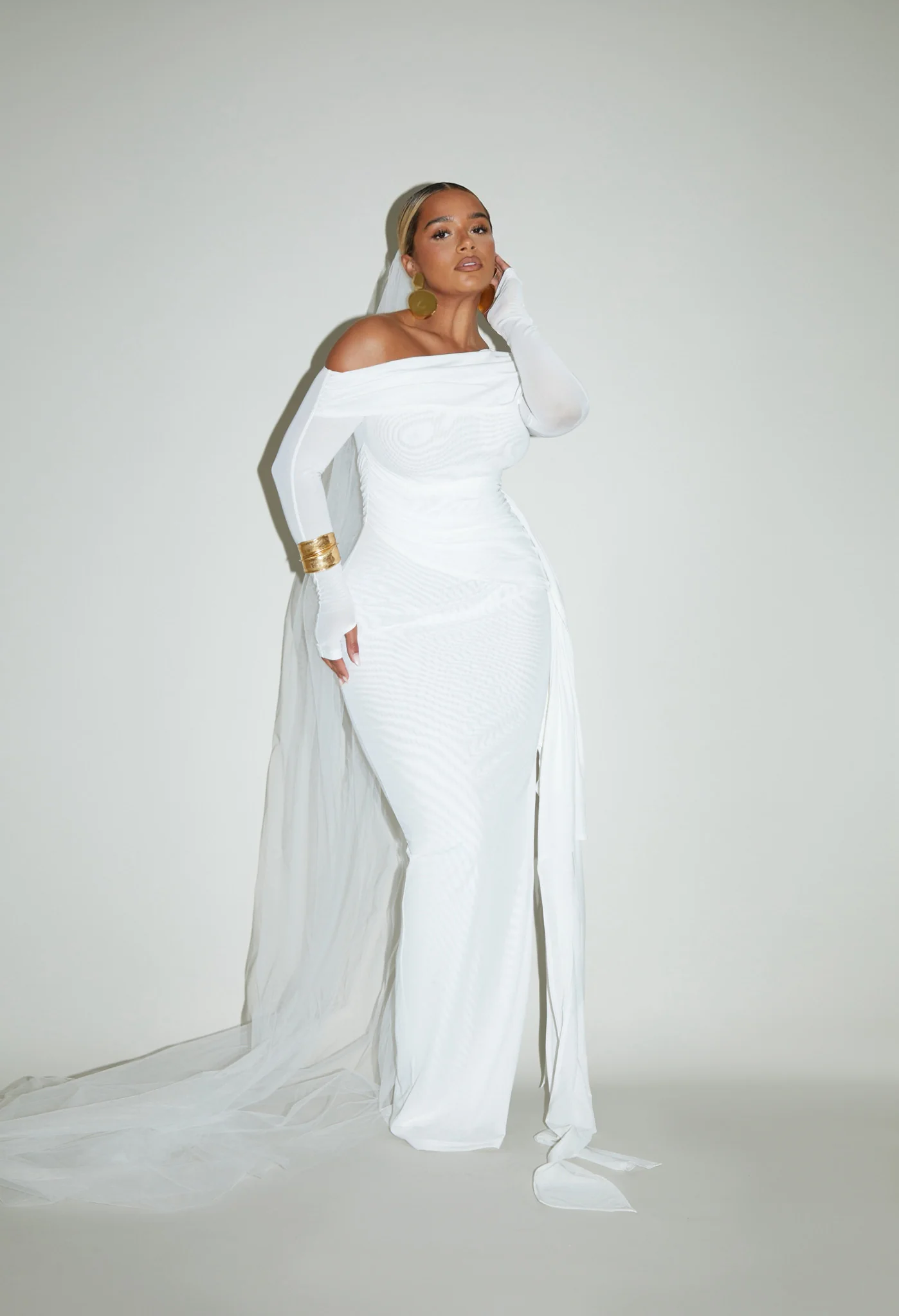 Verella Mesh Maxi - Yacht White - Image 15