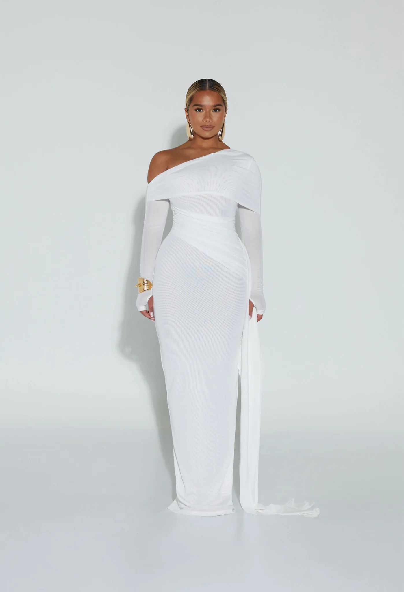 Verella Mesh Maxi - Yacht White - Image 4