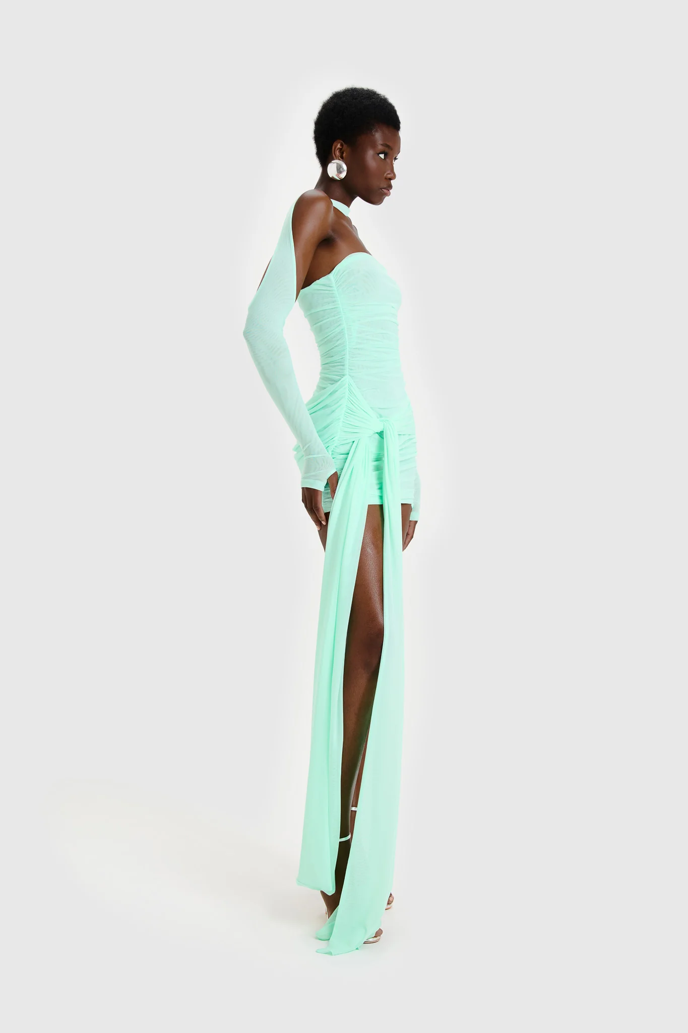SAMPLE SALE Zaya Ruched Mini - Lagoon - Image 10