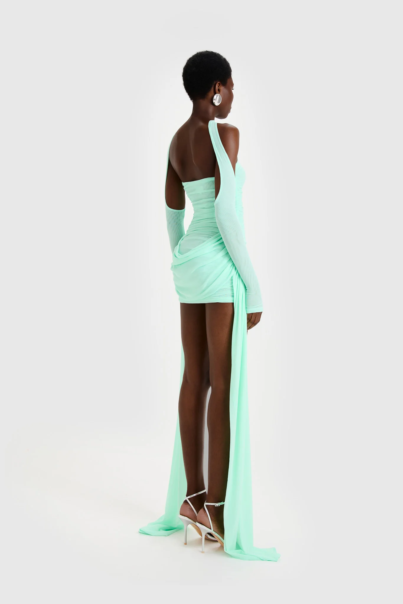 SAMPLE SALE Zaya Ruched Mini - Lagoon - Image 6